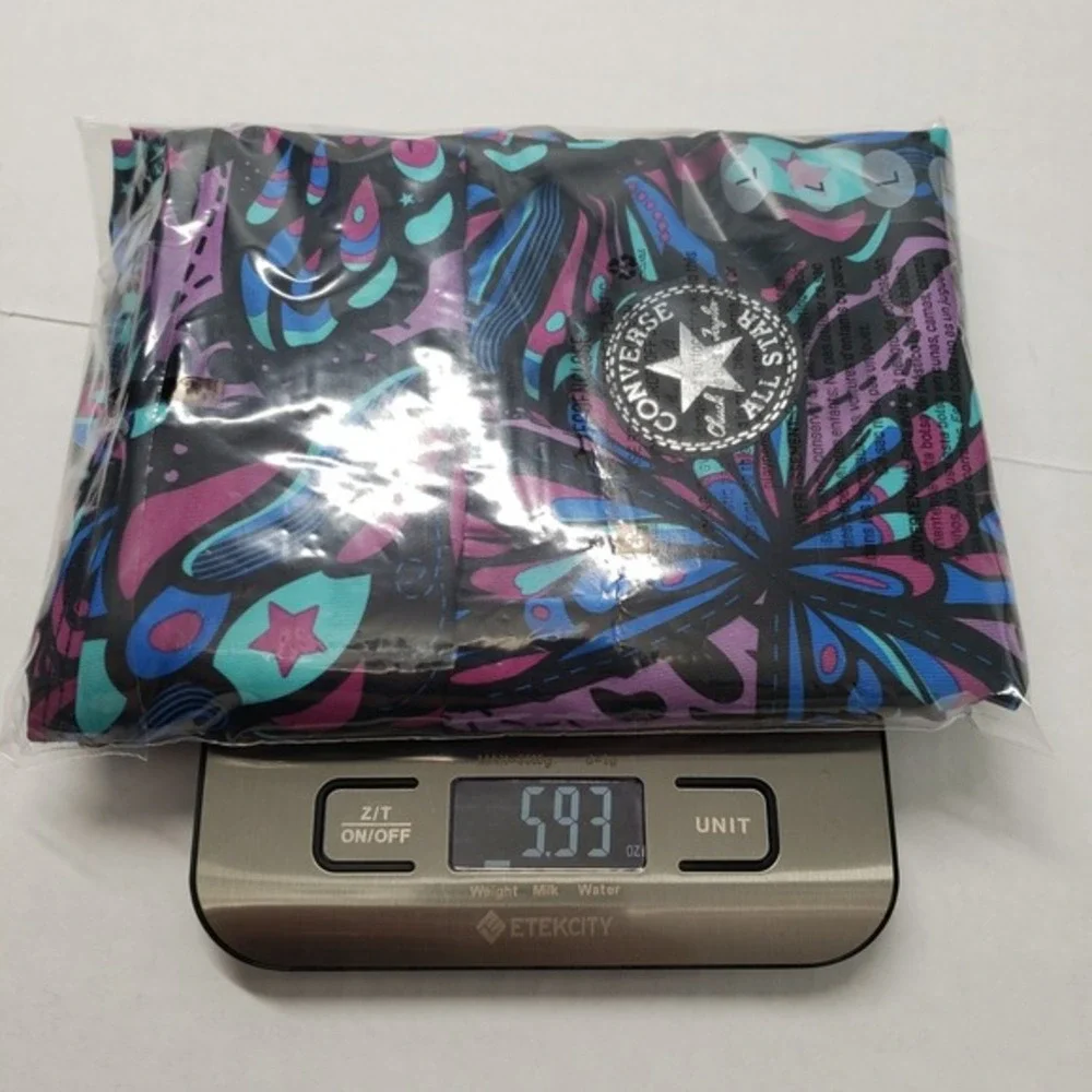 Converse All Star Leggings Girls Large‎ Blue Butterfly High Rise Whimsygoth